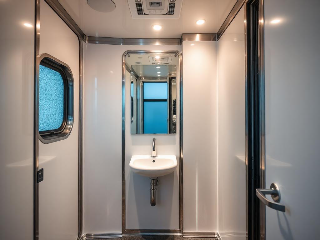 Luxury Restroom Trailers in Gallup, NM